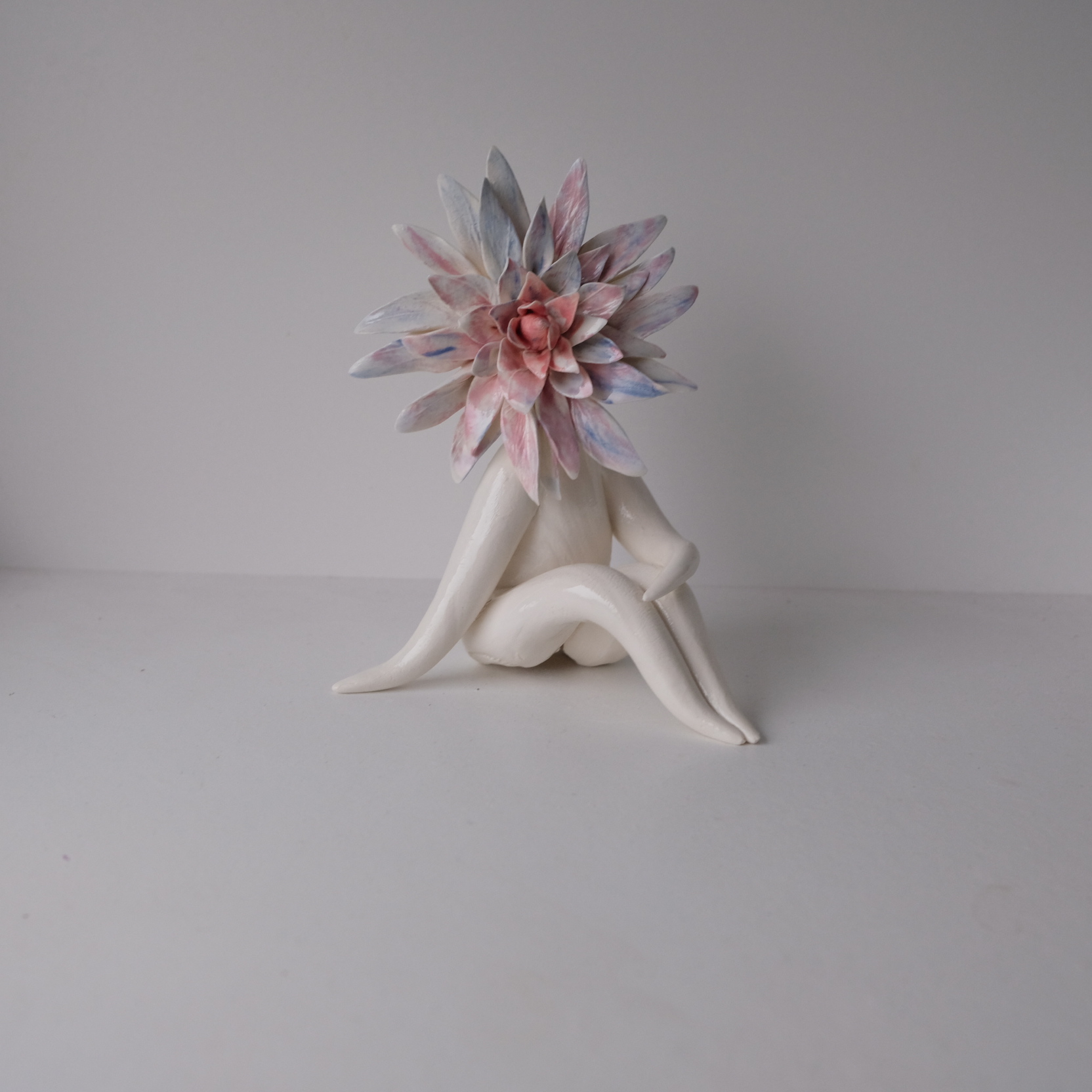 Spiky Ceramic Lady